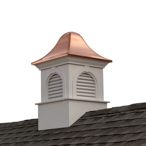 Good Directions Smithsonian Ridgefield Vinyl Cupola with Copper Roof 36" x 57" BS36SL