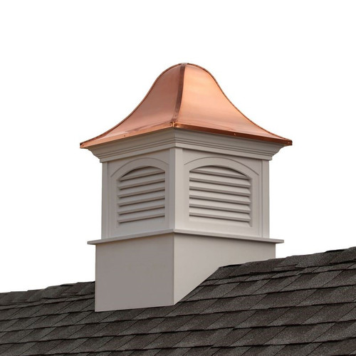 Good Directions Fairfield Vinyl Cupola with Copper Roof 48" x 78" B48SL