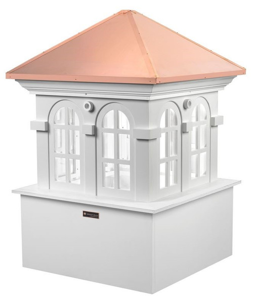 Good Directions Smithsonian Chesapeake Vinyl Cupola with Copper Roof 30" x 45" 4230DW