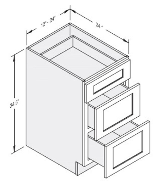 Cab-Tec Shaker Grey Kitchen Cabinet - SG-DB21