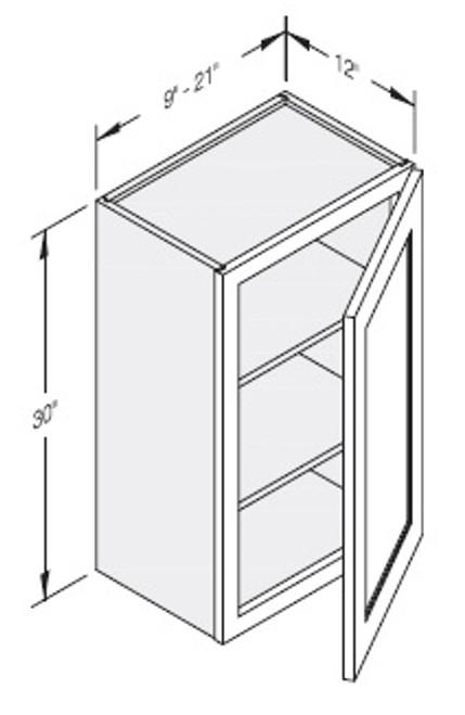 Cab-Tec Shaker Caramel Kitchen Cabinet - SC-W0936