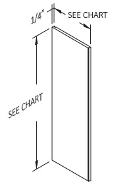 Cab-Tec Shaker Caramel Kitchen Cabinet - SC-WSV