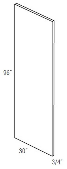 JSI Cabinetry Trenton Recessed Greige Kitchen Cabinet - REF3096-KTM-GG