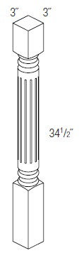 JSI Cabinetry Trenton Slab Kitchen Cabinet - CTP3-KTS-IT