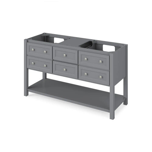 Jeffrey Alexander - Bath Vanity - Grey - VKITADL60GRBGR