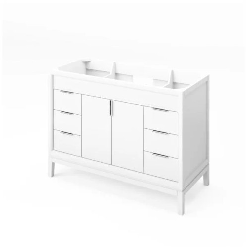 Jeffrey Alexander - Bath Vanity - White - VN2THE-48-WH-NT