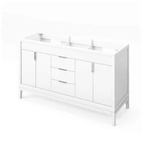 Jeffrey Alexander - Bath Vanity - White - VN2THE-60-WH-NT