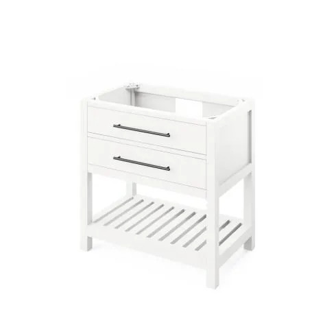 Jeffrey Alexander - Bath Vanity - White - VN2WAV-36-WH-NT