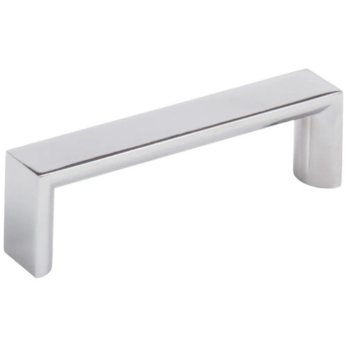 Elements Collection - 96 mm Center-to-Center Polished Chrome Walker 1 Cabinet Pull - 827-96PC