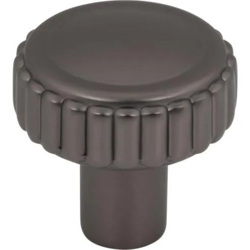 Top Knobs - Coddington Collection - Holden 1 1/4" Length Round Knob - Ash Gray - TK3180AG
