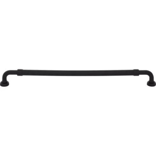 Top Knobs - Coddington Collection - Holden 12" Center to Center Bar Pull - Flat Black - TK3185BLK
