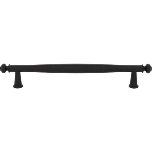 Top Knobs - Coddington Collection - Coddington 6 5/16" Center to Center Bar Pull - Flat Black - TK3193BLK