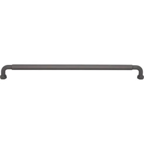 Top Knobs - Coddington Collection - Dustin 12" Center to Center Bar Pull - Ash Gray - TK3206AG