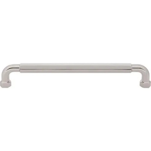 Top Knobs - Coddington Collection - Dustin 12" Center to Center Appliance Pull - Polished Nickel - TK3207PN
