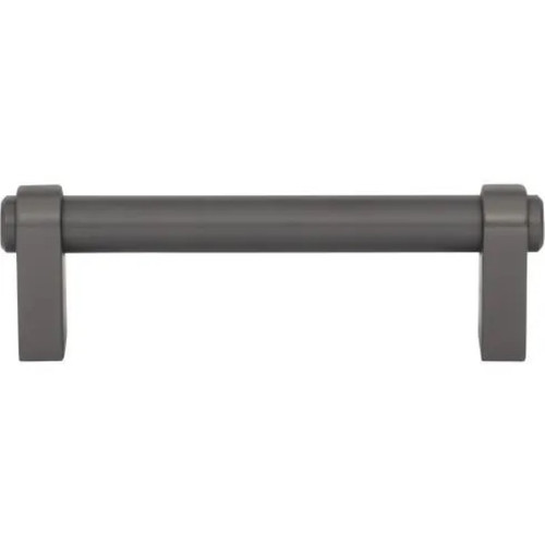 Top Knobs - Coddington Collection - Lawrence 3 3/4" Center to Center Bar Pull - Ash Gray - TK3210AG