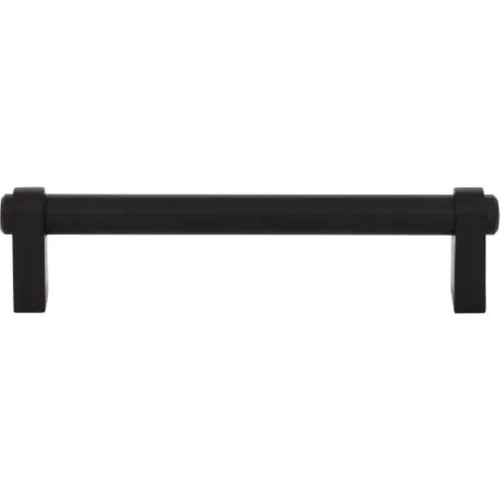 Top Knobs - Coddington Collection - Lawrence 5 1/16" Center to Center Bar Pull - Flat Black - TK3211BLK