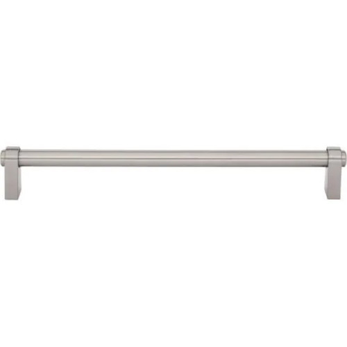 Top Knobs - Coddington Collection - Lawrence 8 13/16" Center to Center Bar Pull - Brushed Satin Nickel - TK3214BSN