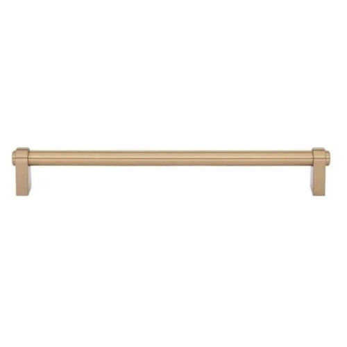 Top Knobs - Coddington Collection - Lawrence 8 13/16" Center to Center Bar Pull - Honey Bronze - TK3214HB