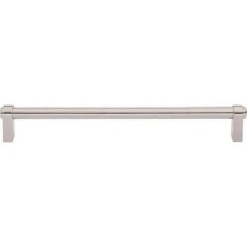 Top Knobs - Coddington Collection - Lawrence 8 13/16" Center to Center Bar Pull - Polished Nickel - TK3214PN