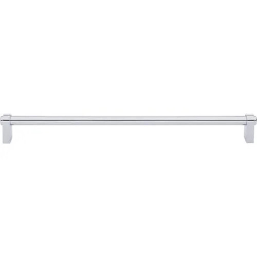 Top Knobs - Coddington Collection - Lawrence 12" Center to Center Bar Pull - Polished Chrome - TK3215PC