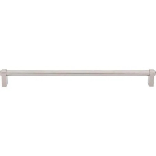Top Knobs - Coddington Collection - Lawrence 12" Center to Center Bar Pull - Polished Nickel - TK3215PN