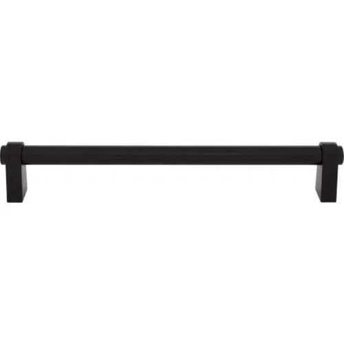 Top Knobs - Coddington Collection - Lawrence 12" Center to Center Appliance Pull - Flat Black - TK3216BLK