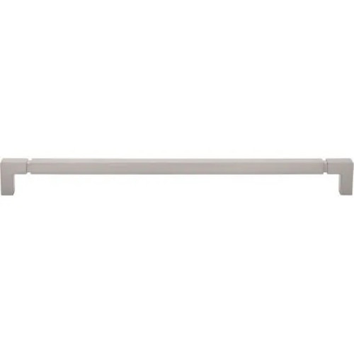 Top Knobs - Coddington Collection - Langston 12" Center to Center Bar Pull - Brushed Satin Nickel - TK3226BSN