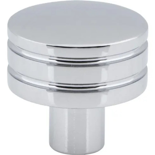 Atlas Homewares - A950-CH Griffith 1 1/4" Diameter Round Knob Polished Chrome