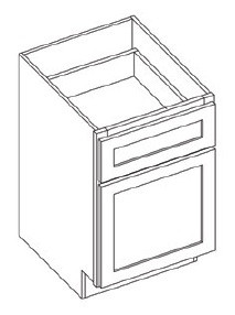 KCD Brooklyn Fawn Desk Drawer Base - BF-DDB18