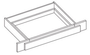 KCD Brooklyn Fawn Vanity Drawer - BF-KD36