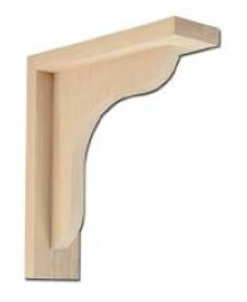 Castlewood - SY-CA-BB1-RW - Bar Bracket - Rubberwood