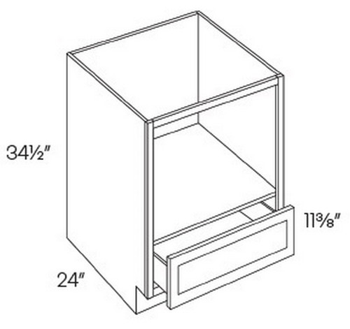 CNC Cabinetry Elegant White Kitchen Cabinet - MCB30