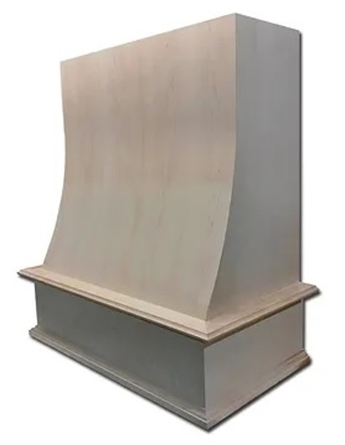 Castlewood - SY-WCVX3042-W-D - Executive Chimney Hood W/ Removeable Upper Access - White Oak