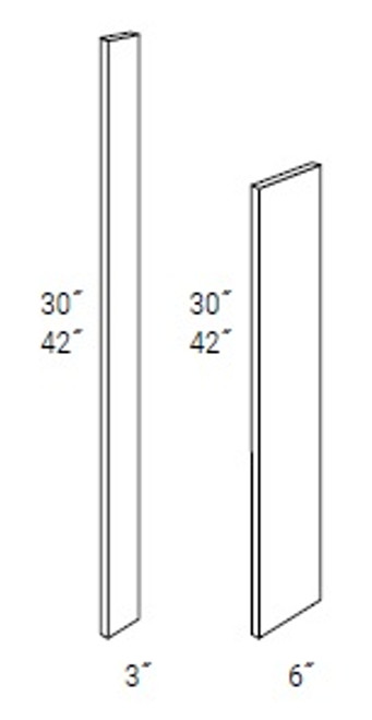 JSI Cabinetry Trenton Slab Augusta Kitchen Cabinet - WF330-KTS-XAG