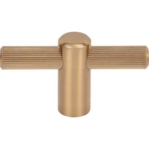 Top Knobs - Garrison Collection - Dempsey T-Knob 2 1/2 Inch - Honey Bronze - TK3251HB