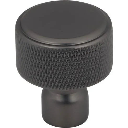 Top Knobs - Garrison Collection - Garrison Knob 1 1/8 Inch - Ash Gray - TK3260AG