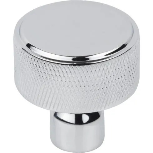 Top Knobs - Garrison Collection - Garrison Knob 1 1/4 Inch - Polished Chrome - TK3261PC