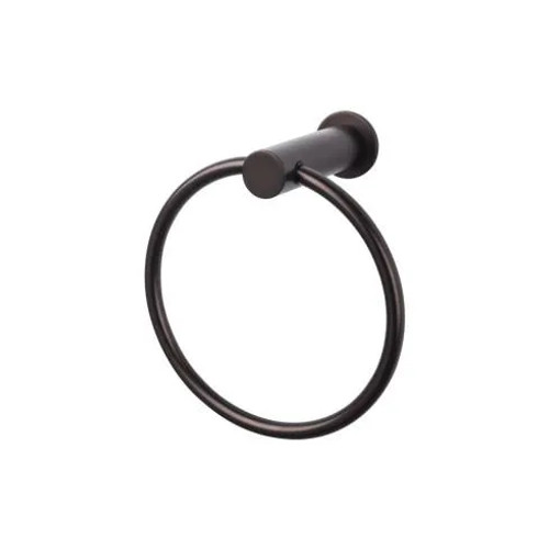 Top Knobs - Hopewell Bath Collection - Hopewell Bath Ring - Oil Rubbed Bronze - HOP5ORB