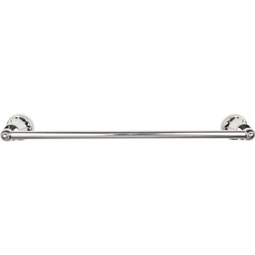 Top Knobs - Hudson Bath Collection - Hudson Bath 18" Single Towel Bar - Polished Nickel - HUD6PN