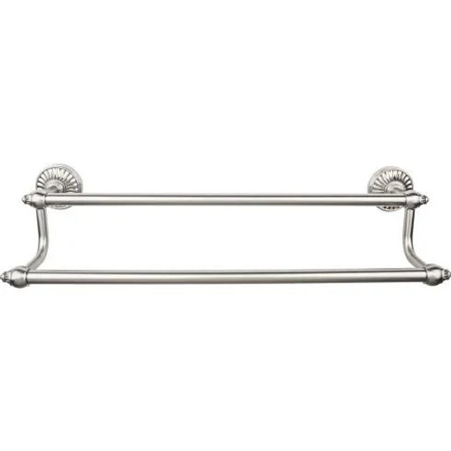 Top Knobs - Tuscany Bath Collection - Tuscany Bath 30" Double Towel Bar - Brushed Satin Nickel - TUSC11BSN