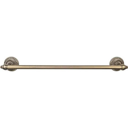 Top Knobs - Tuscany Bath Collection - Tuscany Bath 24" Single Towel Bar - German Bronze - TUSC8GBZ