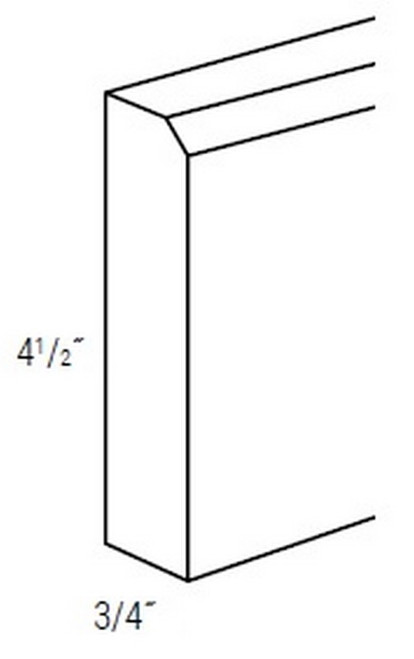 JSI Cabinetry Amesbury White Slab Kitchen Cabinet - FBM8-S-AW