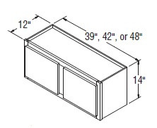 Aristokraft Cabinetry All Plywood Series Ellis PureStyle Wall Cabinet W4214D2
