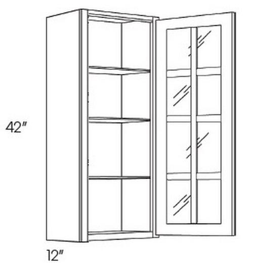 CNC Cabinetry Park Avenue White Kitchen Cabinet - GWFI1842