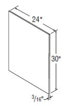 Aristokraft Cabinetry All Plywood Series Gaither Birch 5 Piece Dishwasher Front Finished Panel PDWP