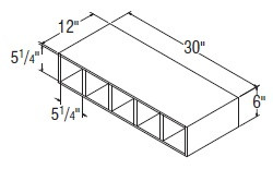 Aristokraft Cabinetry Select Series Gaither Birch Wine Cube WCUBE30
