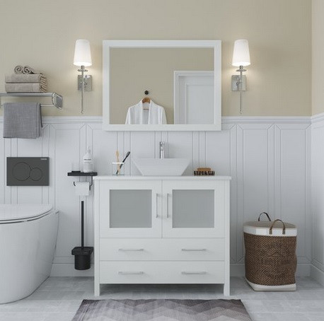 Vanity Art - Bathroom Vanity Set - VA3124-36B - Brown