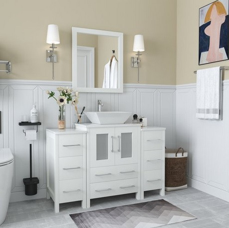 Vanity Art - Bathroom Vanity Set - VA3124-48B - Brown
