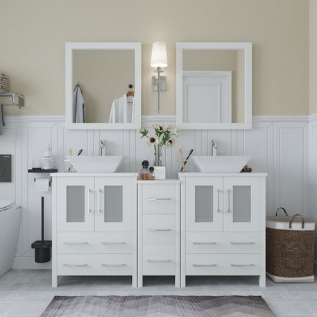 Vanity Art - Bathroom Vanity Set - VA3124-60B - Brown