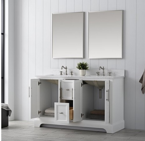 Vanity Art - Bathroom Vanity Set - VA5054-SG - Satin Gold